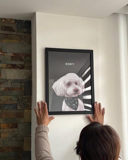 Retrato personalizado de tu mascota