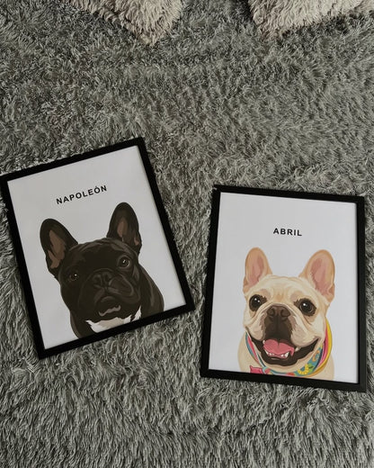 Retrato personalizado de tu mascota