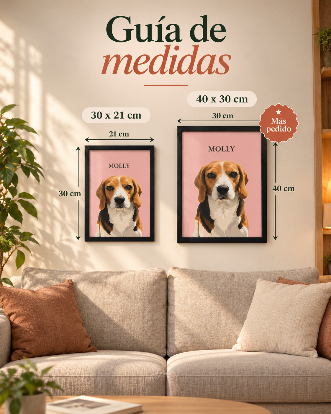 Retrato personalizado de tu mascota