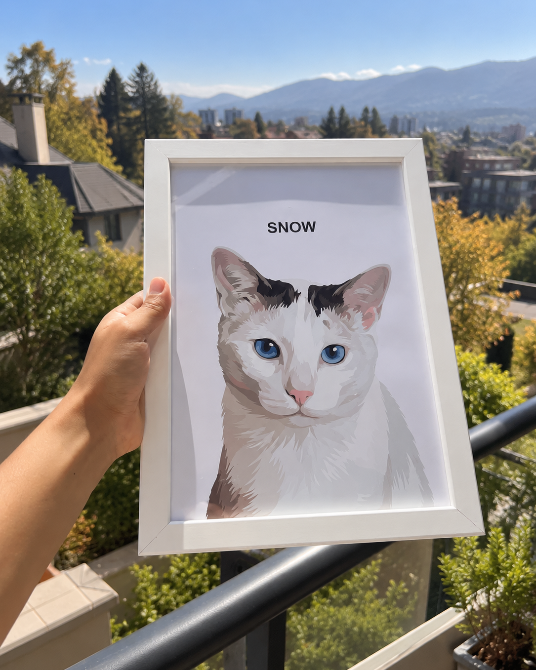 Retrato personalizado de tu mascota